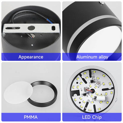 DecorBites™ LED Ceiling Chandelier Downlight for Home Lighting