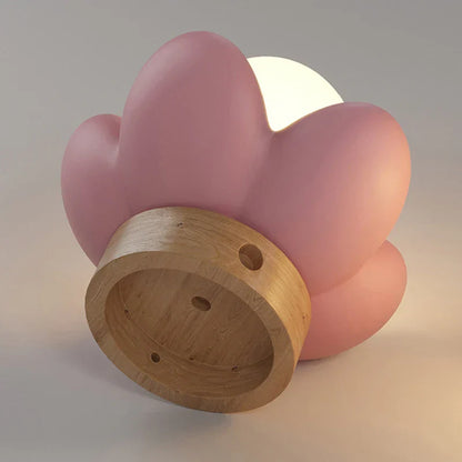 DecorBites™ Cream Flower Wall Lamp: Nordic Style Indoor Lighting for Living Room and Bedroom