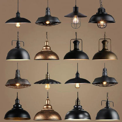 Decorbites™ Industrielle Loft-Hängeleuchte Pendellampe LED Edison Vintage Hängelampe