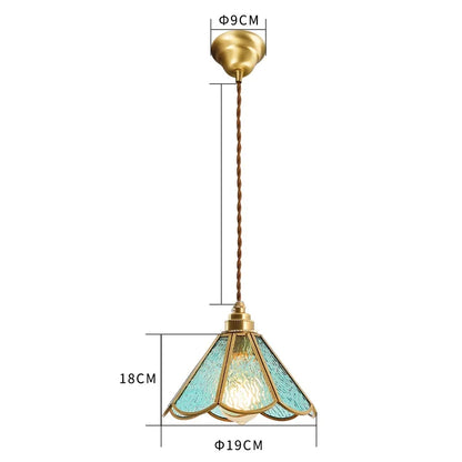 Decorbites™ Glas-LED-Hängeleuchte: Moderne Kupfer-Nordische Innenbeleuchtung für Zuhause, Café, Schlafzimmer & Wohnzimmer
