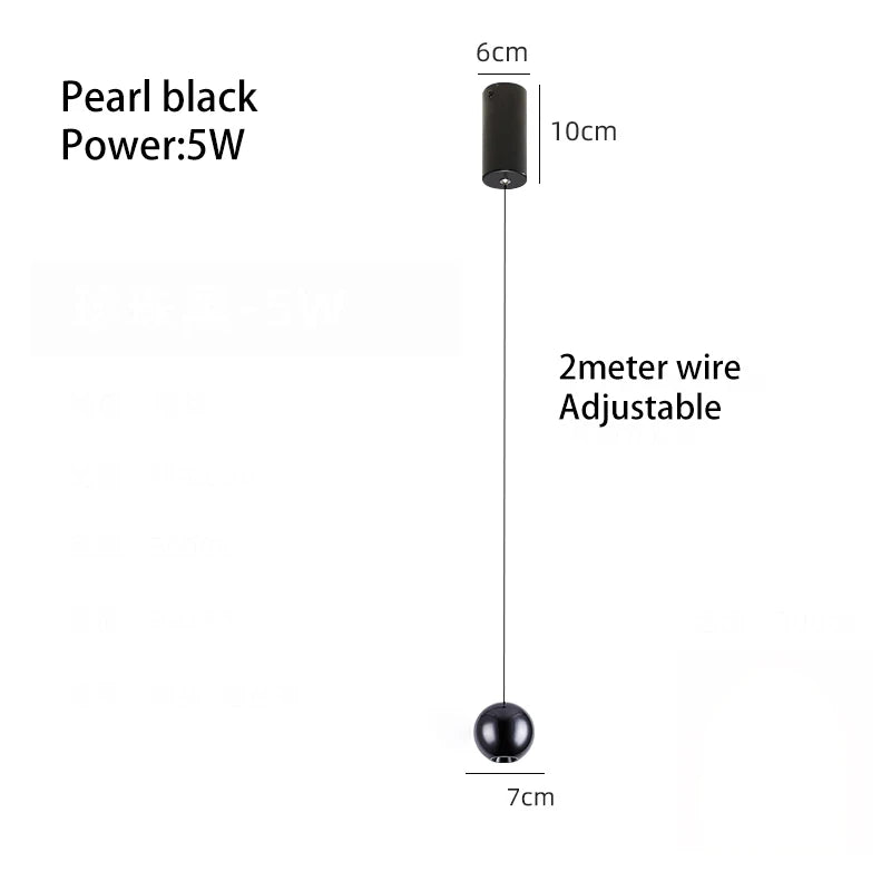 Minimalist LED Pendant Lamp