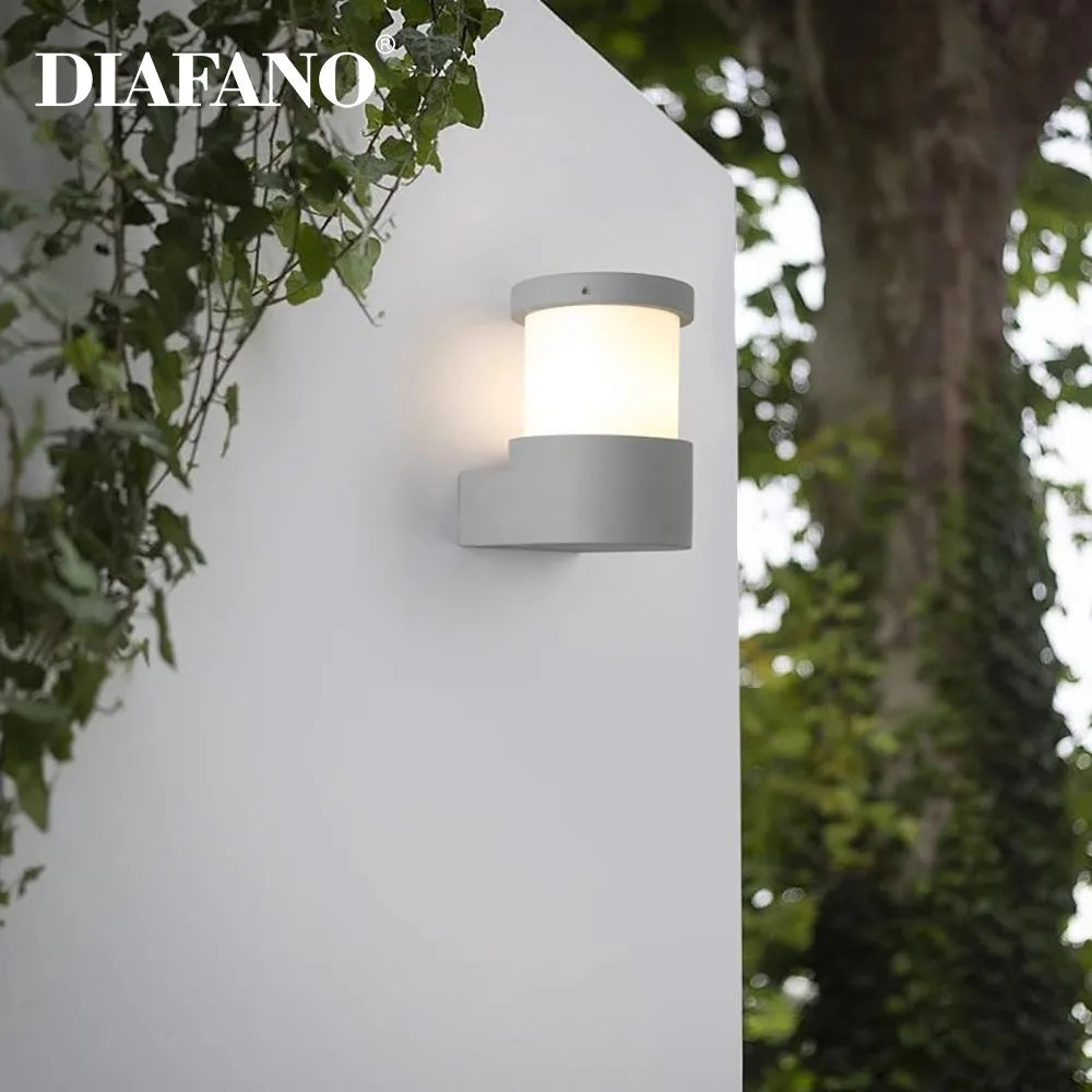 Decorbites™ Beton-Außenwandlampe | IP65 wasserdichte Wandbeleuchtung für Hof, Balkon & Tür