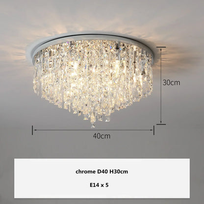 Decorbites™ Kristallstahl LED Deckenleuchter, modernes Art-Deco-Leuchtenobjekt