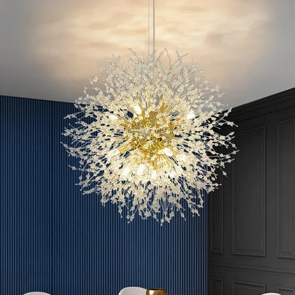 Decorbites™ Löwenzahn-Leuchter: Nordisches Dekor für Wohnzimmer, Schlafzimmer, Esszimmer & Laden-Hängeleuchte