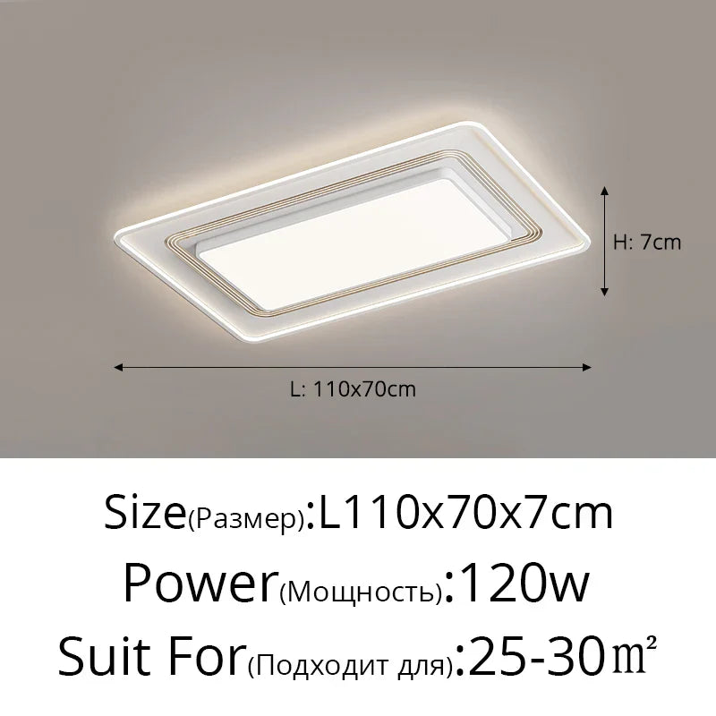 Decorbites™ LED-Deckenleuchte mit Fernbedienung für Dimmen für modernes nordisches Heimdekoration