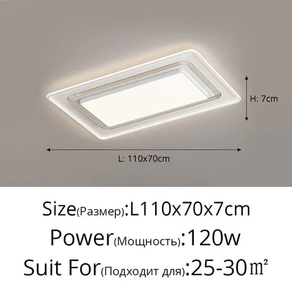 Decorbites™ LED-Deckenleuchte mit Fernbedienung für Dimmen für modernes nordisches Heimdekoration