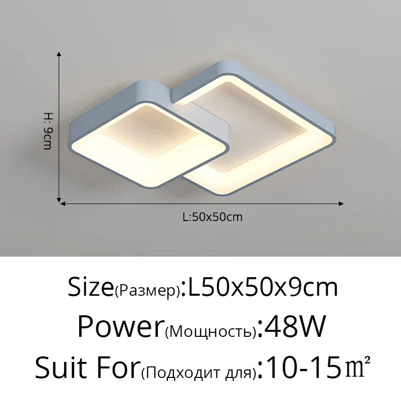 Decorbites™ LED-Kronleuchter: Moderne Innenbeleuchtung für Schlafzimmer, Küche, Wohnzimmer, Esszimmer