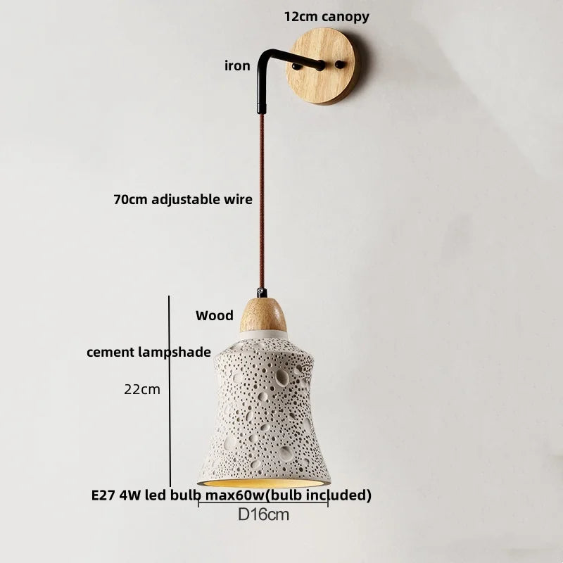Cement LED Wall Lamp