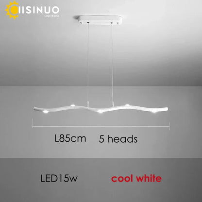Decorbites™ LED-Wellen-Hängeleuchte für Büro, Esszimmer und Wohnzimmer-Dekoration