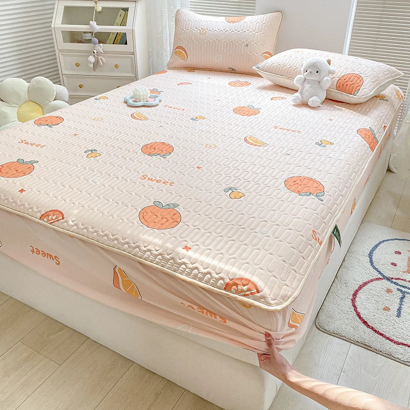 Latex Cooling Mattress Set
