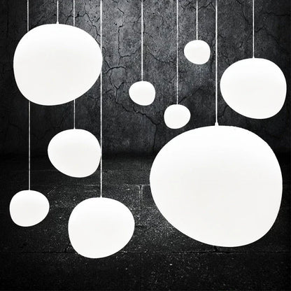 DecorBites™ Gregg Glass Pendant Light, Modern LED Hanging Lamp for Dining Kitchen Loft