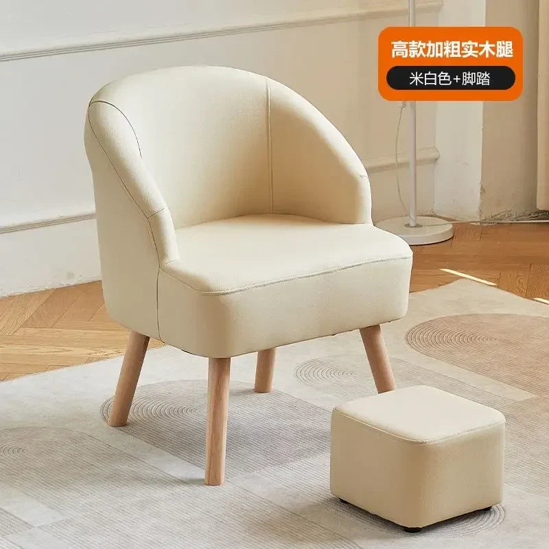 Decorbites™ Freizeit-Einzel-Sofasessel für Wohnzimmer, Schlafzimmer, Balkon, Hotel, Lounge – Gemütliche Gäste-Sitzgelegenheit