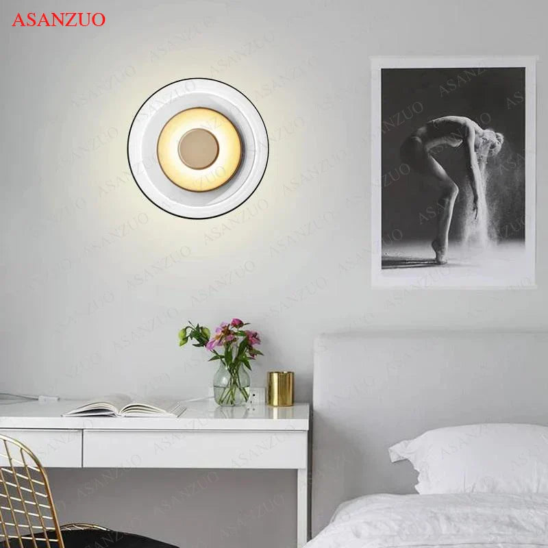 DecorBites™ Glass Bowl LED Wall Sconce for Modern Nordic Indoor Decor