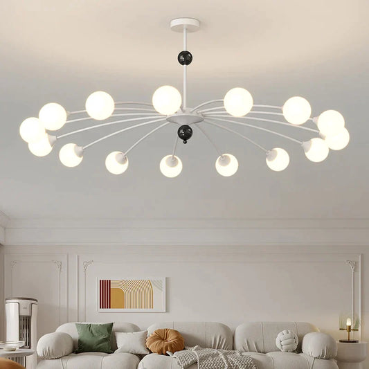 Decorbites™ Sahne-Wind-Leuchter: Luxuriöser postmodernistischer Flurleuchter für Wohnzimmer, Schlafzimmer und Restaurant
