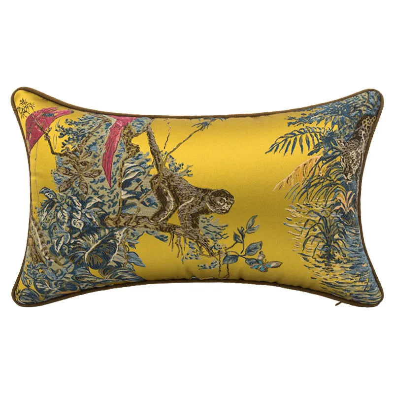 Decorbites™ Jacquard-Sofakissenbezug-Set, gemischtes Farben gewebter Stoff-Kissenbezug, dekorative Kissenbezüge