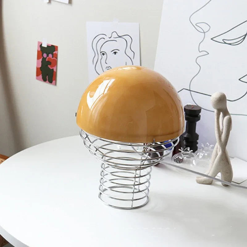 Decorbites™ Glas-Tischleuchte Homestay Retro-Dekoration Nachttisch Wohnzimmer Kinderzimmer