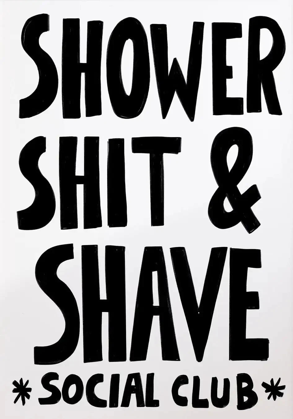 Humorous Slogan Nice Bum Abstract Canvas Print Modern Funny Illustration Art Prints Toilet Bathroom Wall Art Home Decor Poster