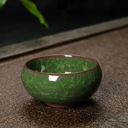 Decorbites™ Eis-Knackende Keramik-Tee-Tasse Espresso-Kaffee Kung-Fu-Teetasse Süße Tasse