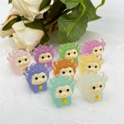 Decorbites™ Kawaii-Miniatur-Tierfiguren für die Wohnraumausstattung und Bücherregenzubehör