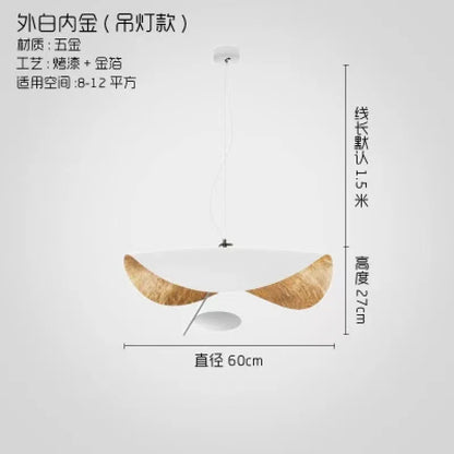 Decorbites™ Gold-Textur LED-Hängeleuchten: Moderne Hängelampen für Wohnzimmer und Schlafzimmer