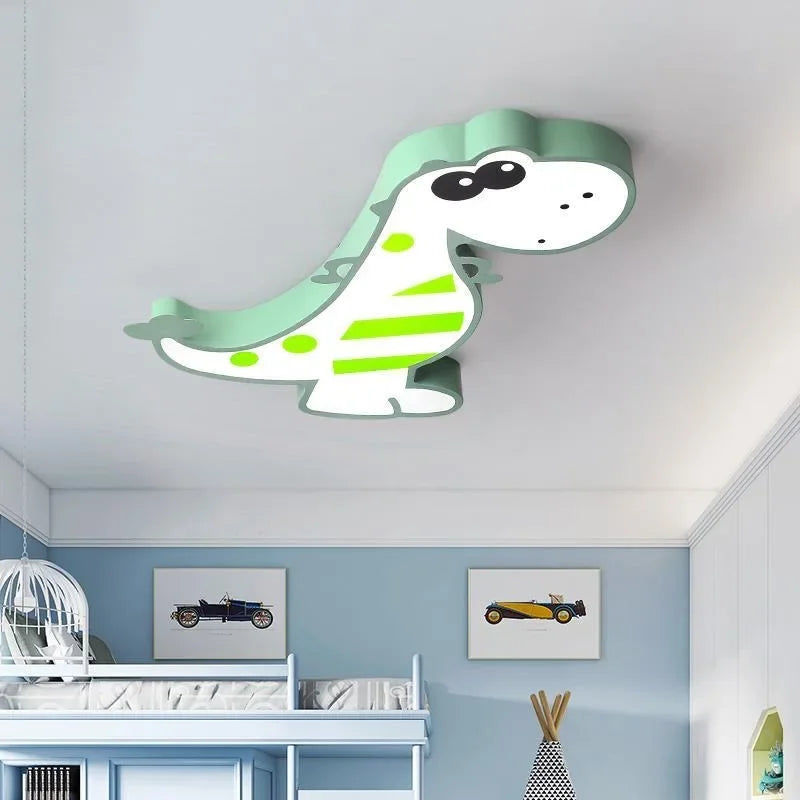 Decorbites™ Dinosaurier-Tier-Kinder-Deckenlampe smarte LED-Beleuchtung für das Kinderzimmer modernes Cartoon-Dino