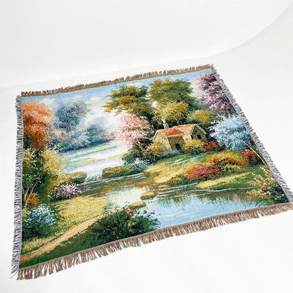 Decorbites™ Jacquard-Sofadecke - Vielseitige Picknickmatte für draußen & Bettüberwurf