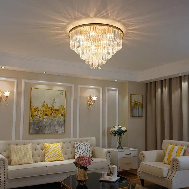 Decorbites™ Kristall-Spoßendeckeleuchte: Modern-Vintage-Dekoration für Schlafzimmer & Hotel
