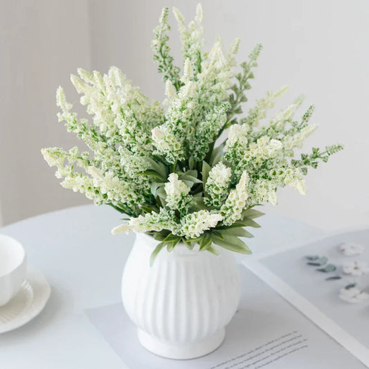 Decorbites™ Lavendel-Schaumblume Familienzimmer-Vase Hochzeitsstrauß Gartenrosen-Bogen-Dekoration