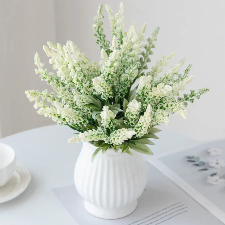 Decorbites™ Lavendel-Schaumblume Familienzimmer-Vase Hochzeitsstrauß Gartenrosen-Bogen-Dekoration