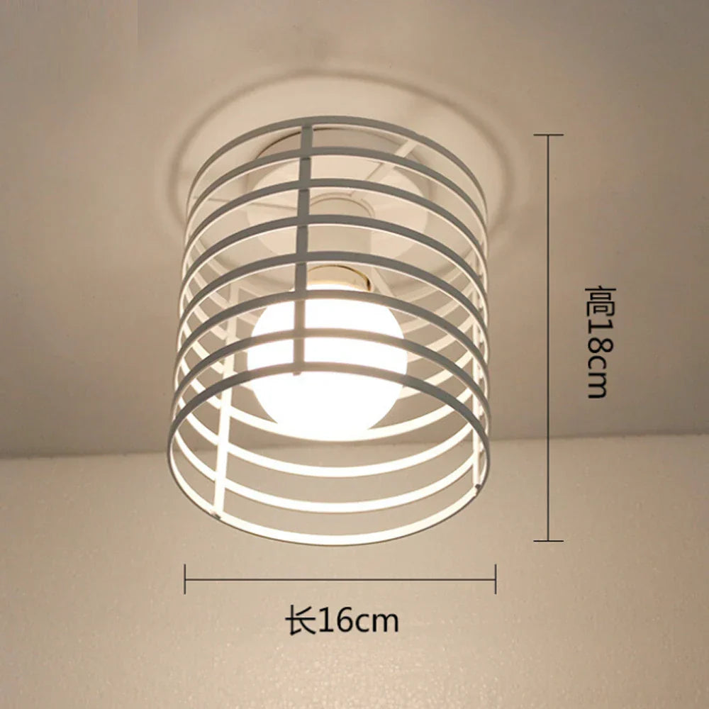 Decorbites™ Industrielle E27 Deckenlampe: Vintage Retro Loft Stil für die Dekoration im Wohnzimmer und in der Küche zu Hause