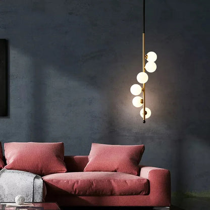Decorbites™ Glas-Kugelleuchter für Heimdekoration und Essbereich, im nordischen Minimalismus-Stil