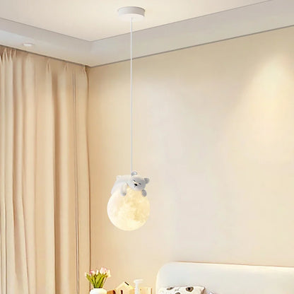 Decorbites™ Kleiner Bär LED-Hängeleuchte Moderner Kinder-Kronleuchter Heimdekoration