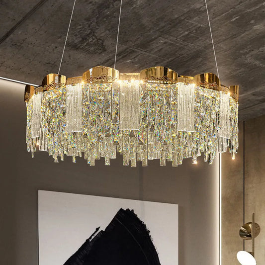 Decorbites™ Kristall-Deckenleuchter: Moderne Luxusbeleuchtung für Wohnzimmer, Esszimmer, Schlafzimmer