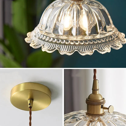 Decorbites™ Klar-Glas-LED-Pendelleuchte | Nordische Hängelampe für Küche, Wohnzimmer