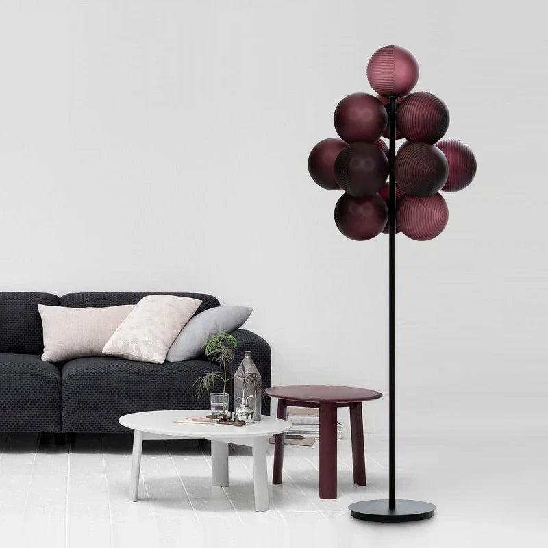 Decorbites™ Trauben-Kronleuchter: Moderne Glasball-Pendantlampe für Wohnzimmer und Schlafzimmer