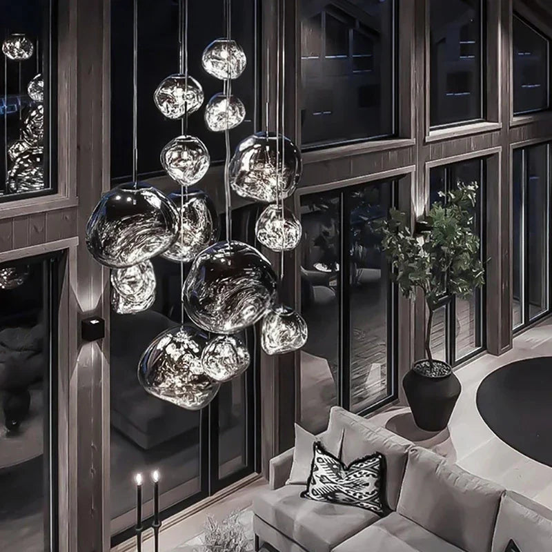 Decorbites™ Glas-Hängeleuchten: Nordische Küchen-Schlafzimmer-Wohnzimmer-Esszimmer-Kronleuchter-Armatur