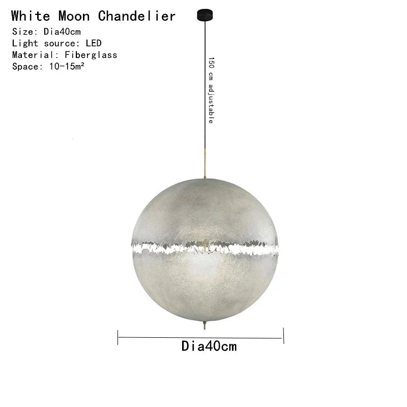 Decorbites™ Designer-Mondanhänger-Leuchter Hochwertige LED-Beleuchtung für Wohnzimmer und Schlafzimmer