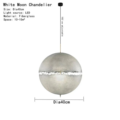 Decorbites™ Designer-Mondanhänger-Leuchter Hochwertige LED-Beleuchtung für Wohnzimmer und Schlafzimmer