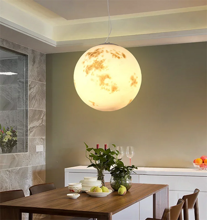 Decorbites™ Volle-Mond-Kronleuchter: Nordisch-retro Kugelleuchter als Pendellampe für modernes Wohnraummöbel