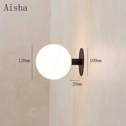 Decorbites™ Gold/Schwarze Wandlampe: Elegante Leuchte für Wohnzimmer, Schlafzimmer, Treppe, Flur