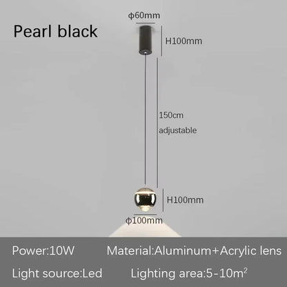 Decorbites™ LED-Nachttischleuchte für minimalistisches Heimdekoration