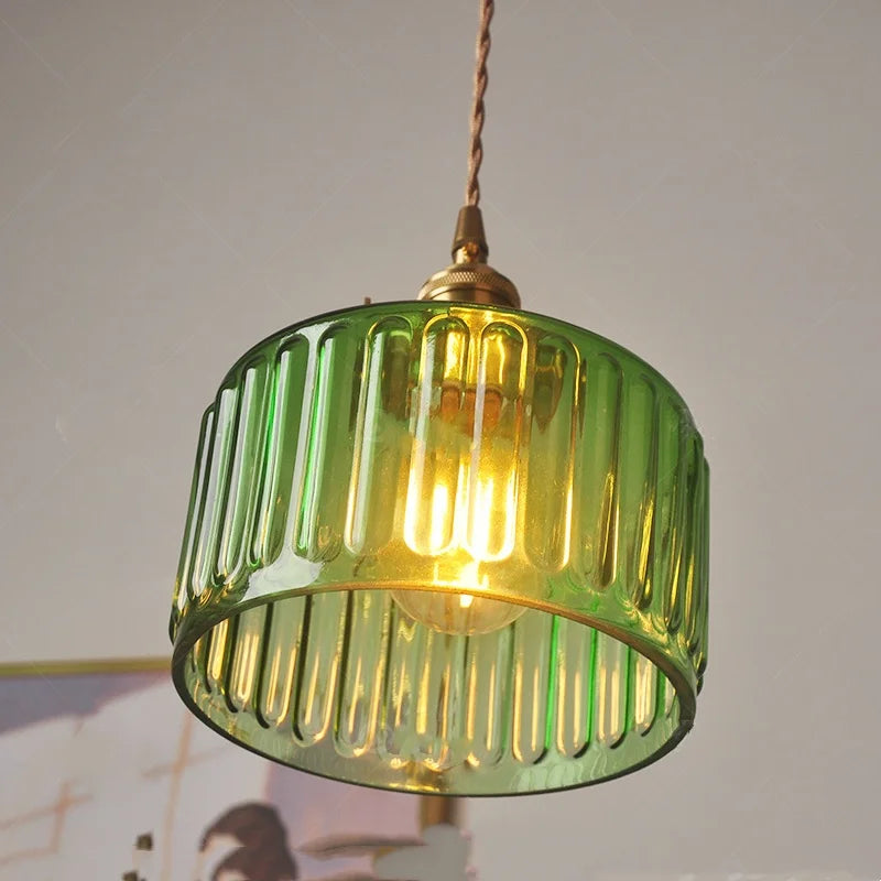 Nordic Green Hanging Lamp