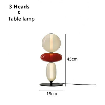 Decorbites™ Glasbodenleuchte LED Tischlampe – Italienisches Design Hohe Qualität
