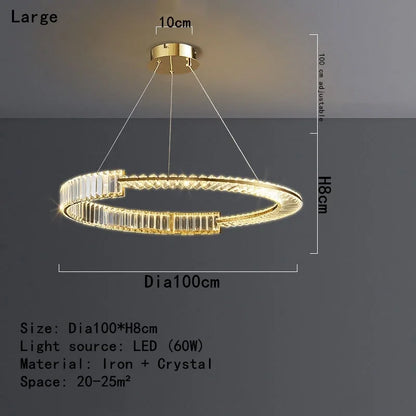 Decorbites™ Crystal-LED-Kronleuchter 2025: Elegante Deckenleuchte für Zuhause, Hotel & Küche