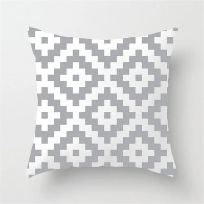 DecorBites™ Geometric Stripe Pillowcase for Modern Home Decor