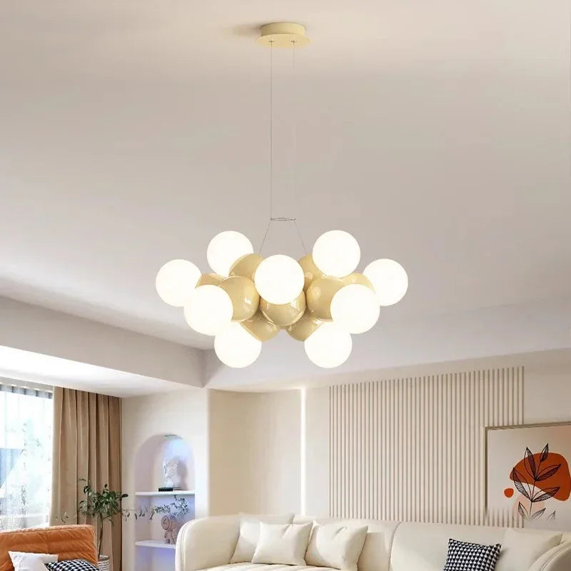 Decorbites™ Elegante Kronleuchter Deckenpendellampe für Esszimmer, Salon und Innenbeleuchtung