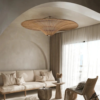 Decorbites™ Handgefertigte Rattan-Wickler-Lüster für die Dekoration von Zuhause und Geschäft
