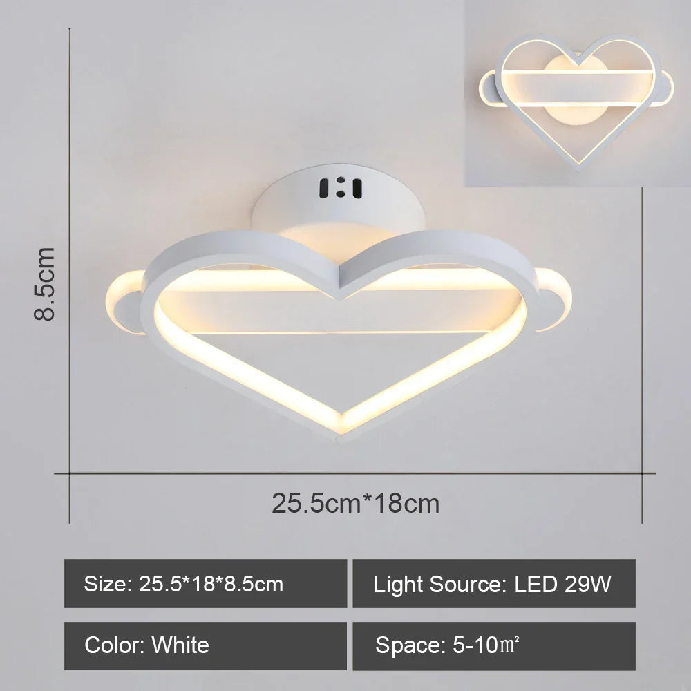 Decorbites™ LED-Deckenleuchte für modernes Wohnzimmer- und Schlafzimmerbeleuchtung