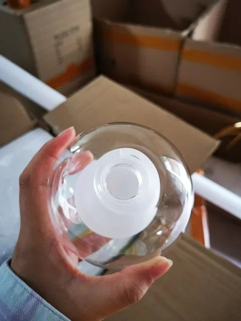 Decorbites™ Glas-Kugeln-LED-Hängelampe, moderne runde Design für Heimdekoration-Beleuchtung
