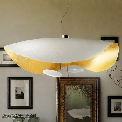 Decorbites™ Gold-Textur LED-Hängeleuchten: Moderne Hängelampen für Wohnzimmer und Schlafzimmer